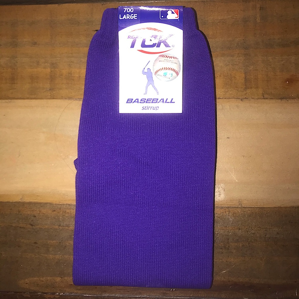 New TCK Baseball Stirrups 700 Large Purple